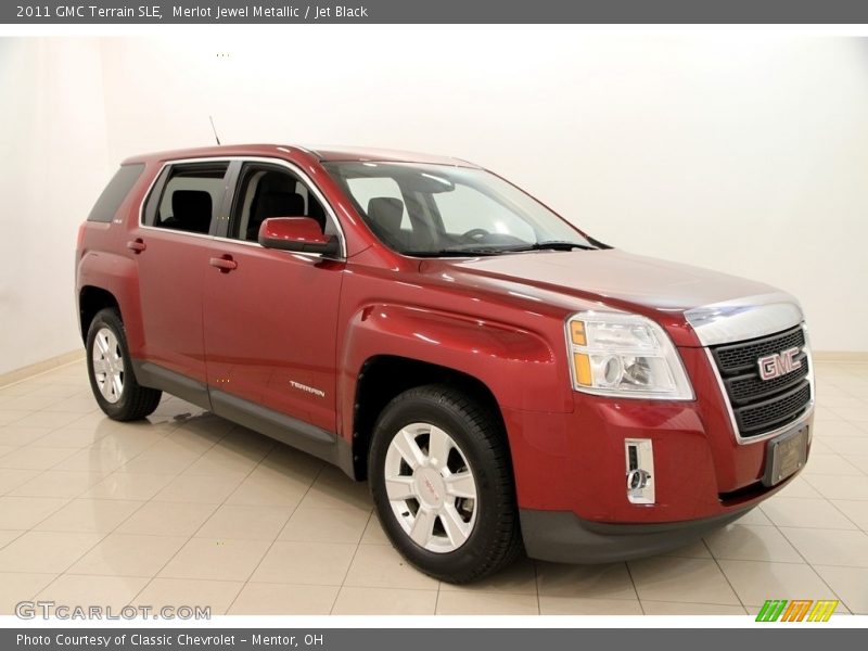 Merlot Jewel Metallic / Jet Black 2011 GMC Terrain SLE
