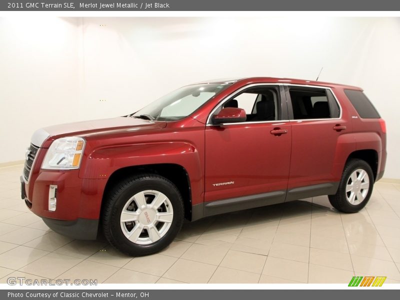 Merlot Jewel Metallic / Jet Black 2011 GMC Terrain SLE
