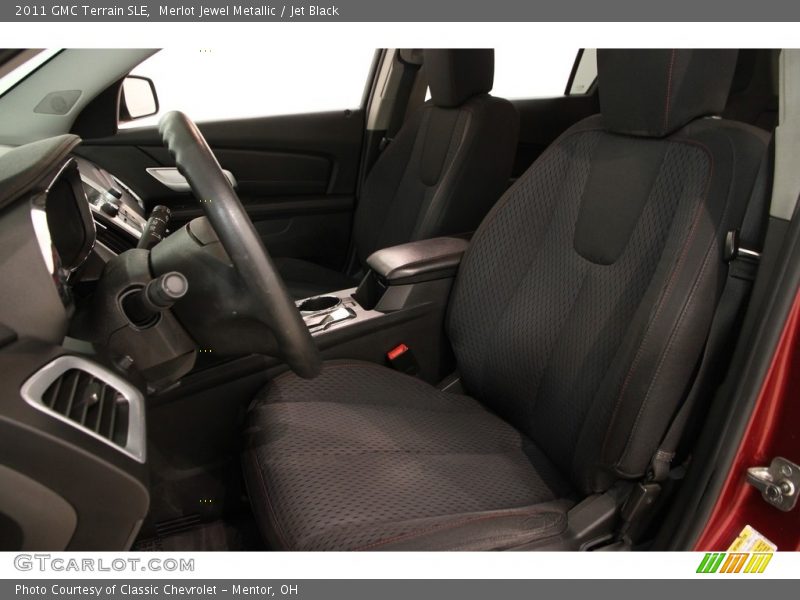 Merlot Jewel Metallic / Jet Black 2011 GMC Terrain SLE