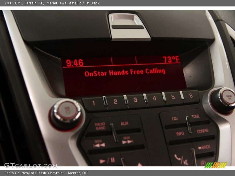 Merlot Jewel Metallic / Jet Black 2011 GMC Terrain SLE