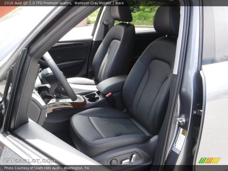 Monsoon Gray Metallic / Black 2016 Audi Q5 2.0 TFSI Premium quattro