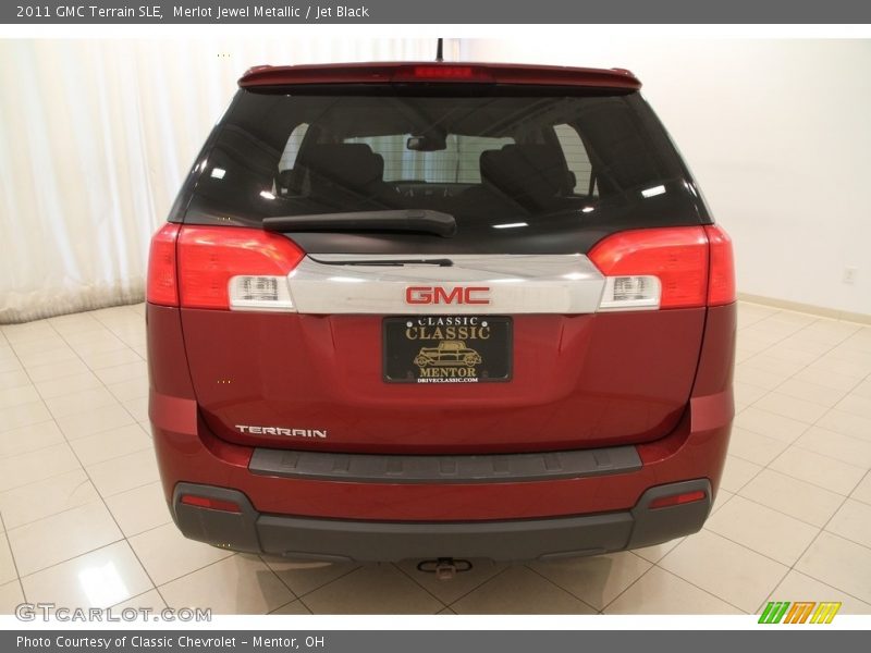 Merlot Jewel Metallic / Jet Black 2011 GMC Terrain SLE