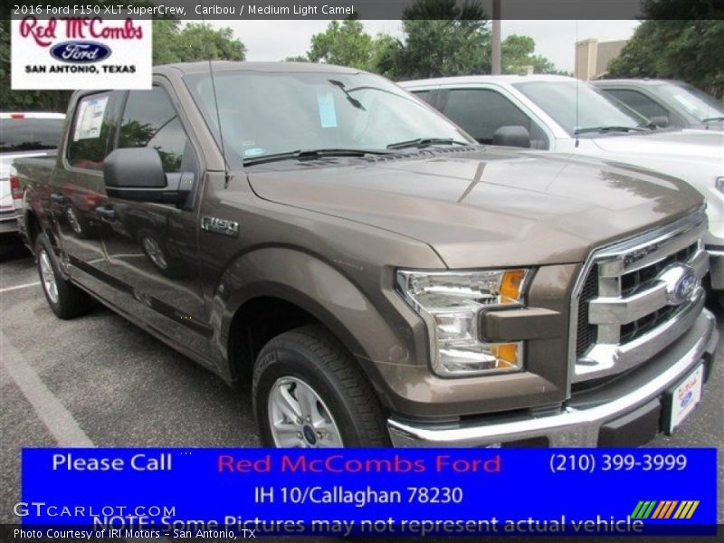 Caribou / Medium Light Camel 2016 Ford F150 XLT SuperCrew