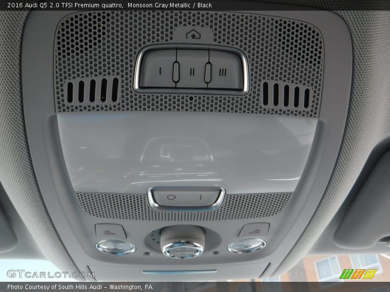 Monsoon Gray Metallic / Black 2016 Audi Q5 2.0 TFSI Premium quattro