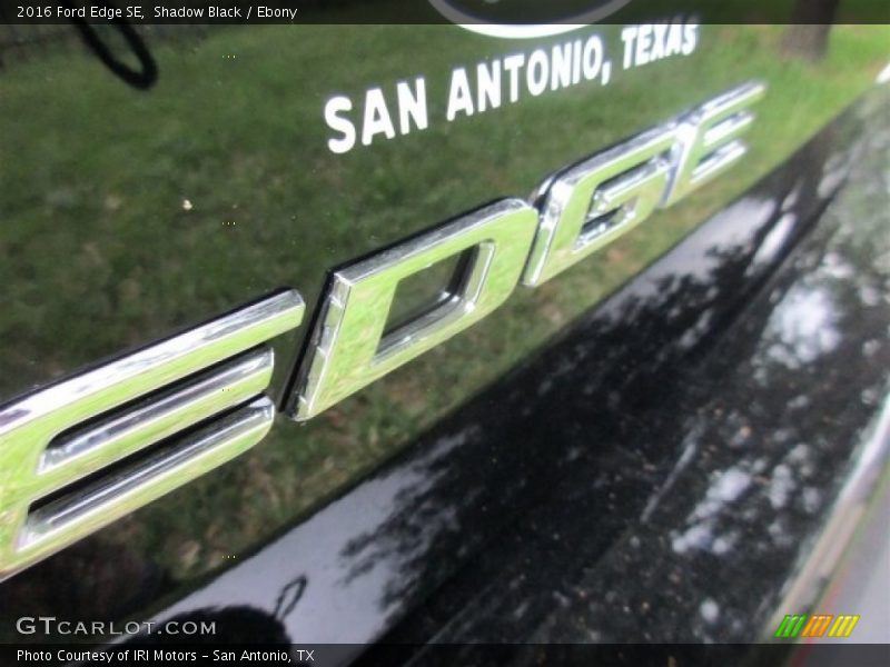 Shadow Black / Ebony 2016 Ford Edge SE