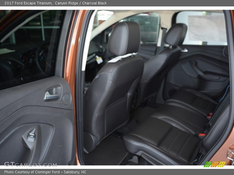 Canyon Ridge / Charcoal Black 2017 Ford Escape Titanium