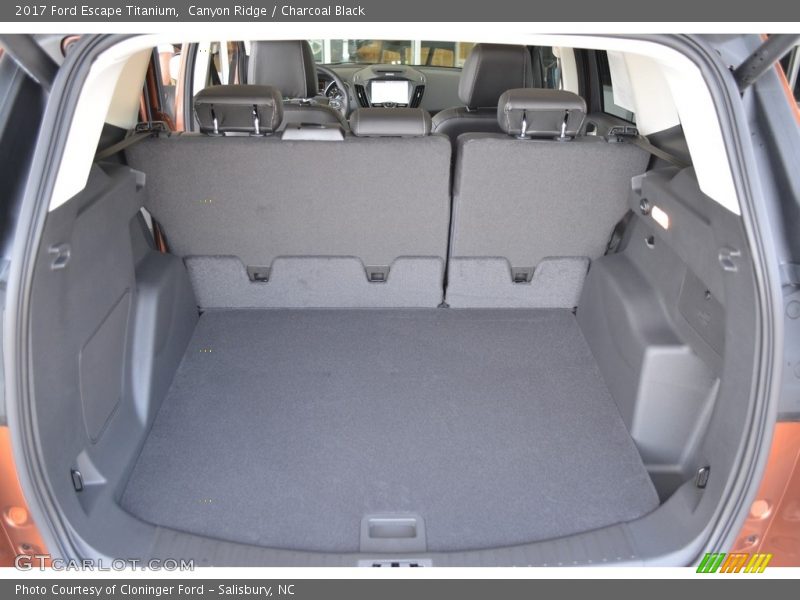 Canyon Ridge / Charcoal Black 2017 Ford Escape Titanium