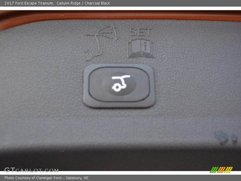 Canyon Ridge / Charcoal Black 2017 Ford Escape Titanium