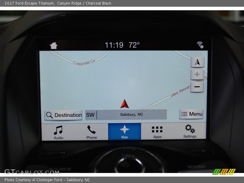 Canyon Ridge / Charcoal Black 2017 Ford Escape Titanium