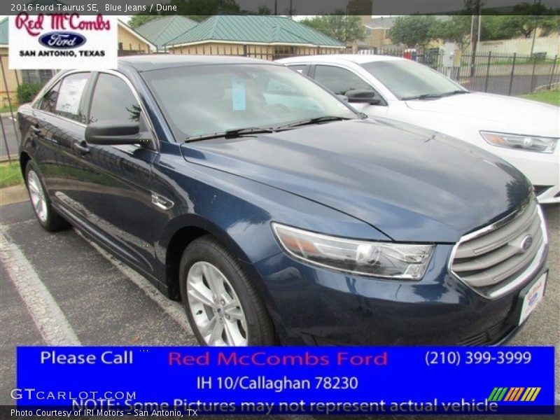 Blue Jeans / Dune 2016 Ford Taurus SE
