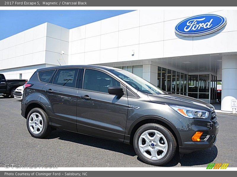 Magnetic / Charcoal Black 2017 Ford Escape S