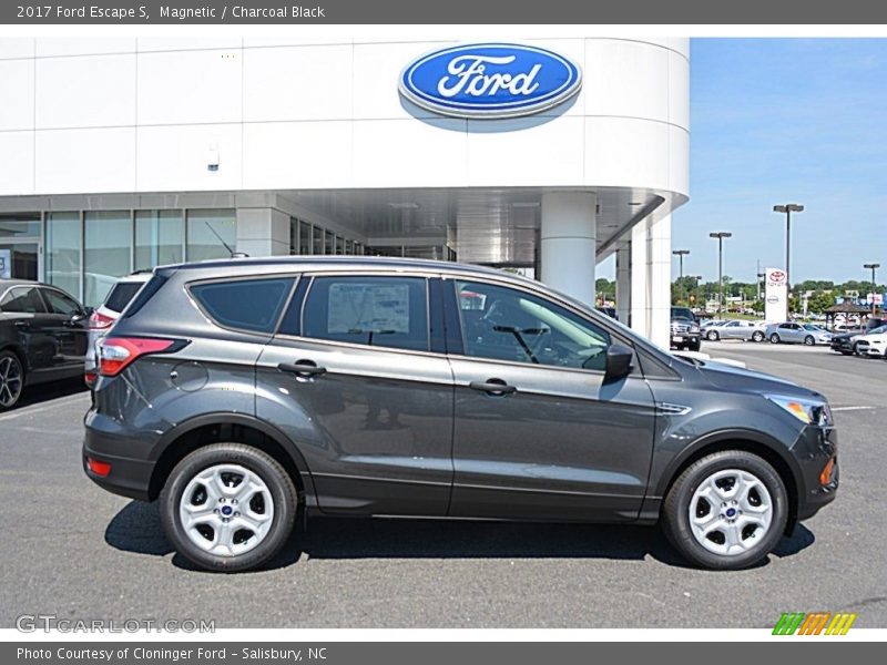 Magnetic / Charcoal Black 2017 Ford Escape S