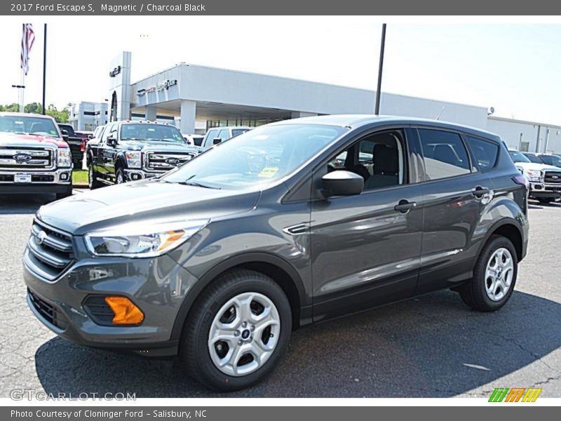 Magnetic / Charcoal Black 2017 Ford Escape S