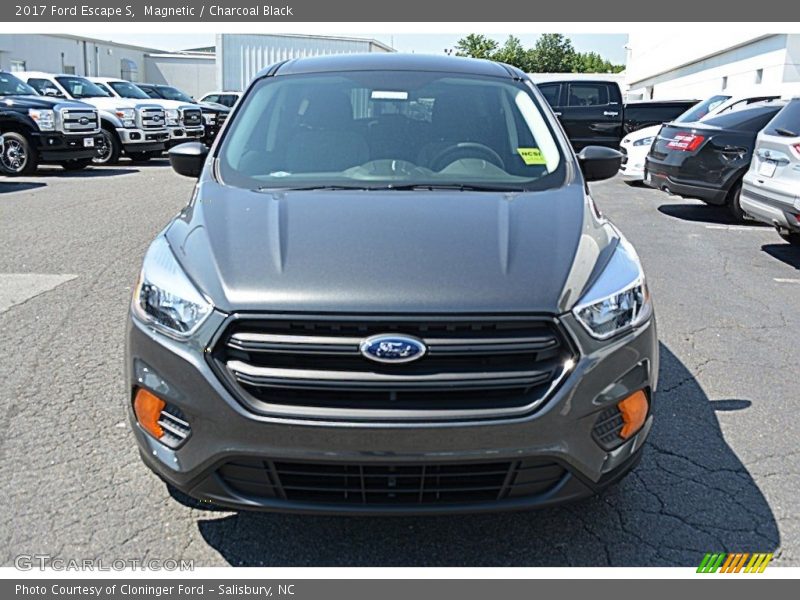 Magnetic / Charcoal Black 2017 Ford Escape S