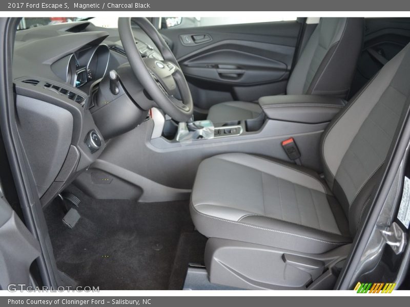 Magnetic / Charcoal Black 2017 Ford Escape S