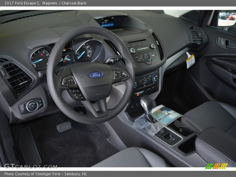 Magnetic / Charcoal Black 2017 Ford Escape S