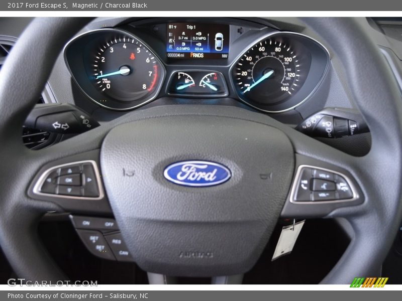 Magnetic / Charcoal Black 2017 Ford Escape S