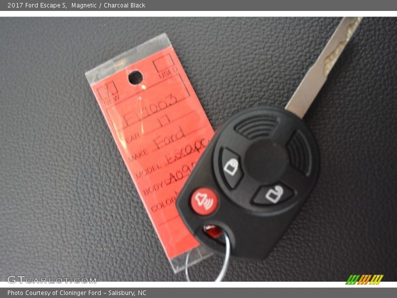 Magnetic / Charcoal Black 2017 Ford Escape S