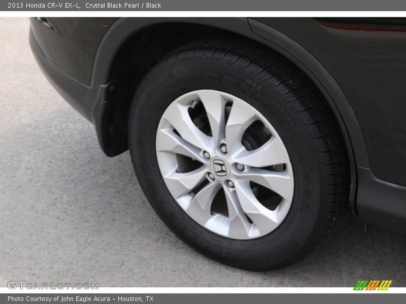 Crystal Black Pearl / Black 2013 Honda CR-V EX-L