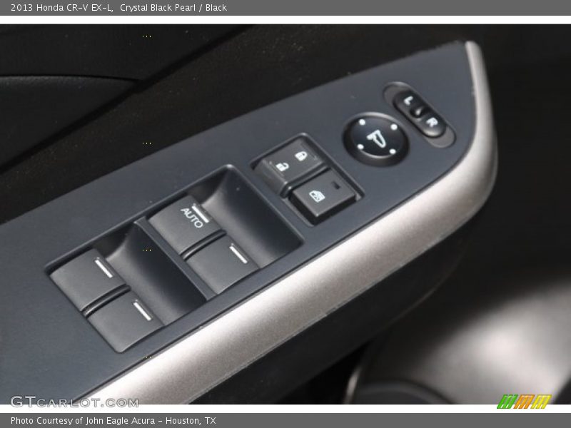 Crystal Black Pearl / Black 2013 Honda CR-V EX-L
