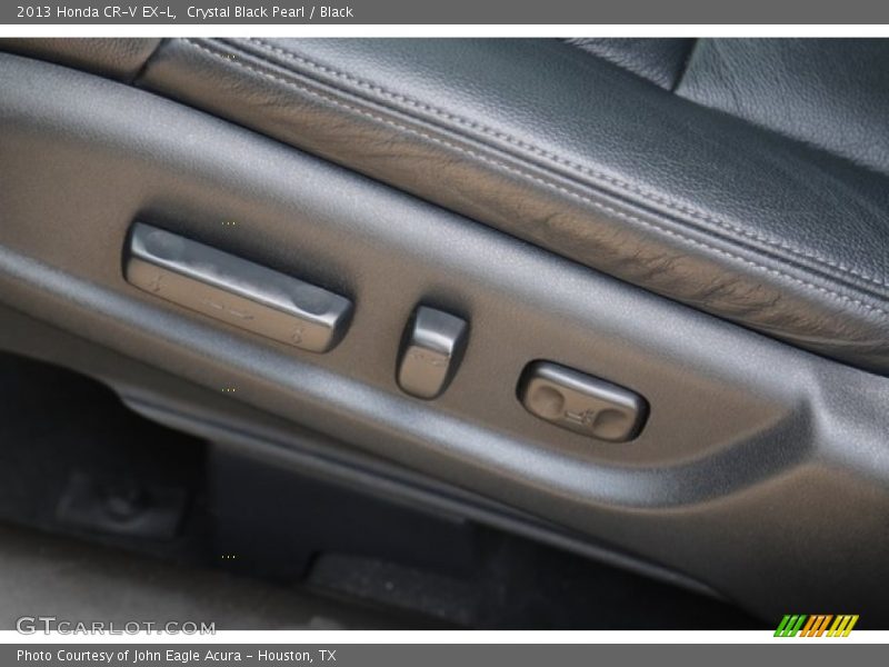 Crystal Black Pearl / Black 2013 Honda CR-V EX-L