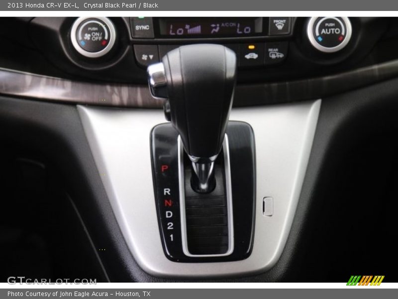 Crystal Black Pearl / Black 2013 Honda CR-V EX-L
