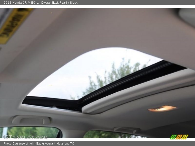 Crystal Black Pearl / Black 2013 Honda CR-V EX-L