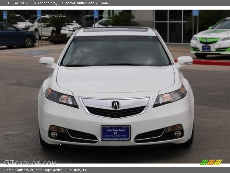 Bellanova White Pearl / Ebony 2012 Acura TL 3.5 Technology