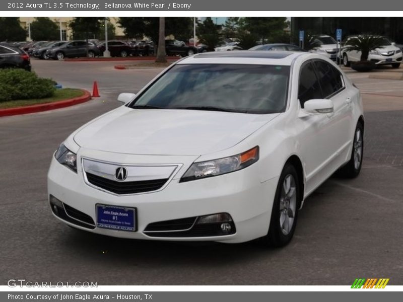 Bellanova White Pearl / Ebony 2012 Acura TL 3.5 Technology