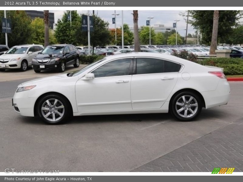 Bellanova White Pearl / Ebony 2012 Acura TL 3.5 Technology