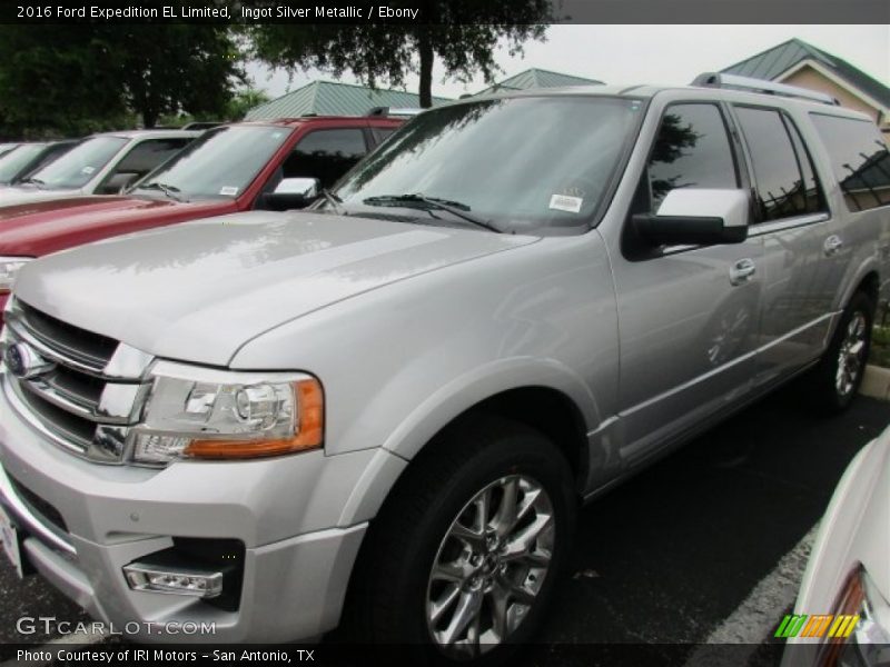 Ingot Silver Metallic / Ebony 2016 Ford Expedition EL Limited