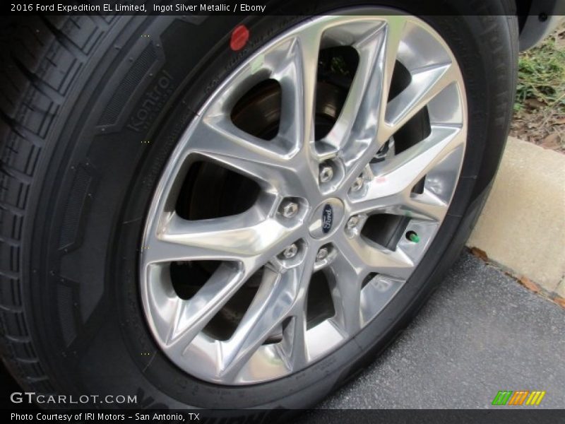 Ingot Silver Metallic / Ebony 2016 Ford Expedition EL Limited