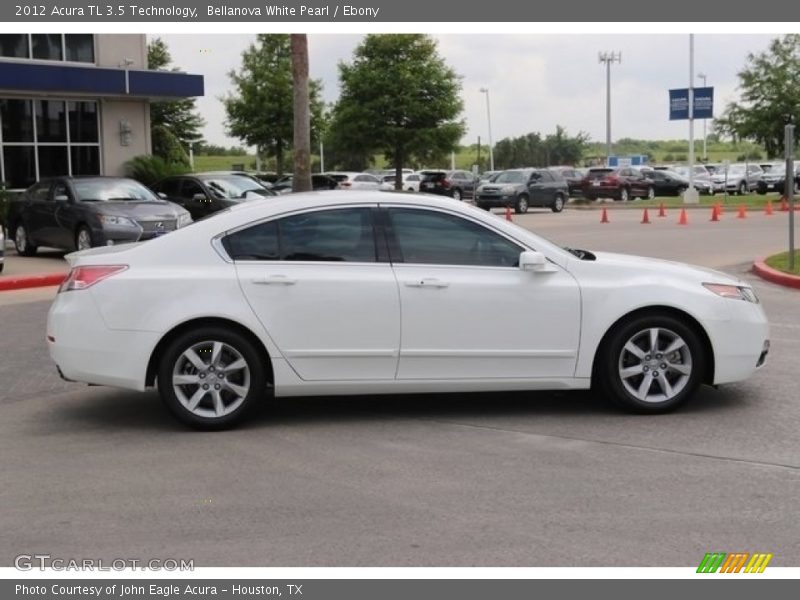 Bellanova White Pearl / Ebony 2012 Acura TL 3.5 Technology