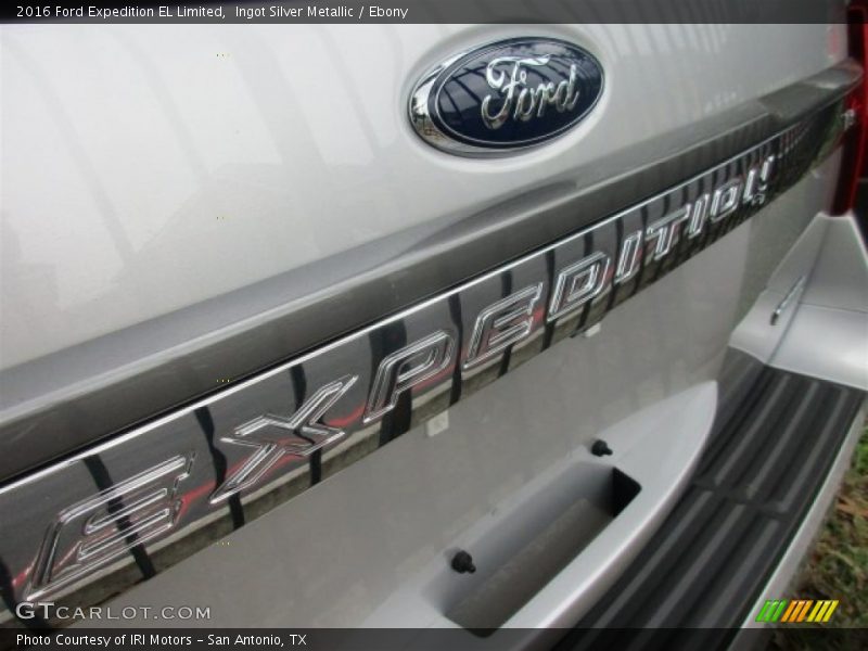 Ingot Silver Metallic / Ebony 2016 Ford Expedition EL Limited