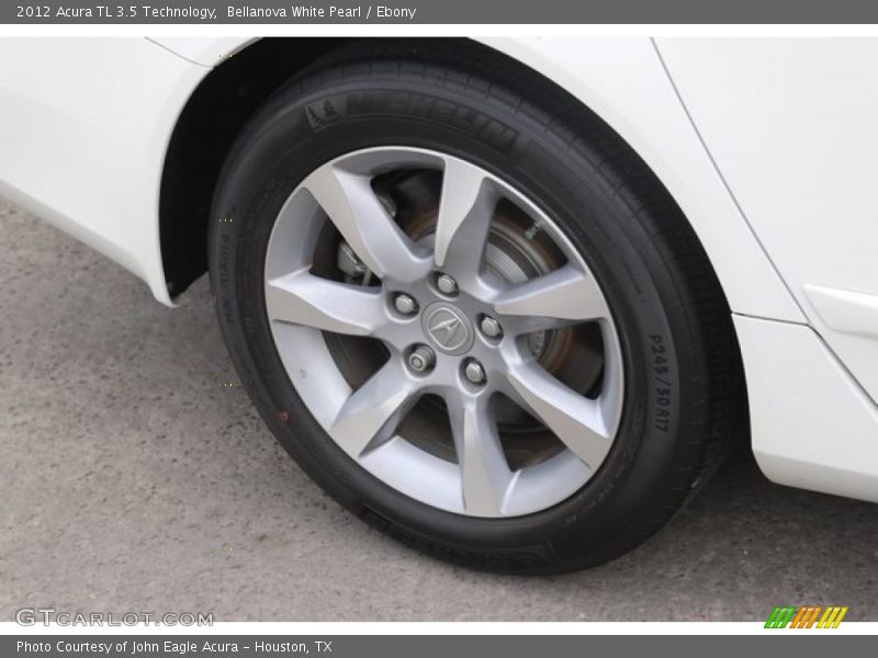Bellanova White Pearl / Ebony 2012 Acura TL 3.5 Technology