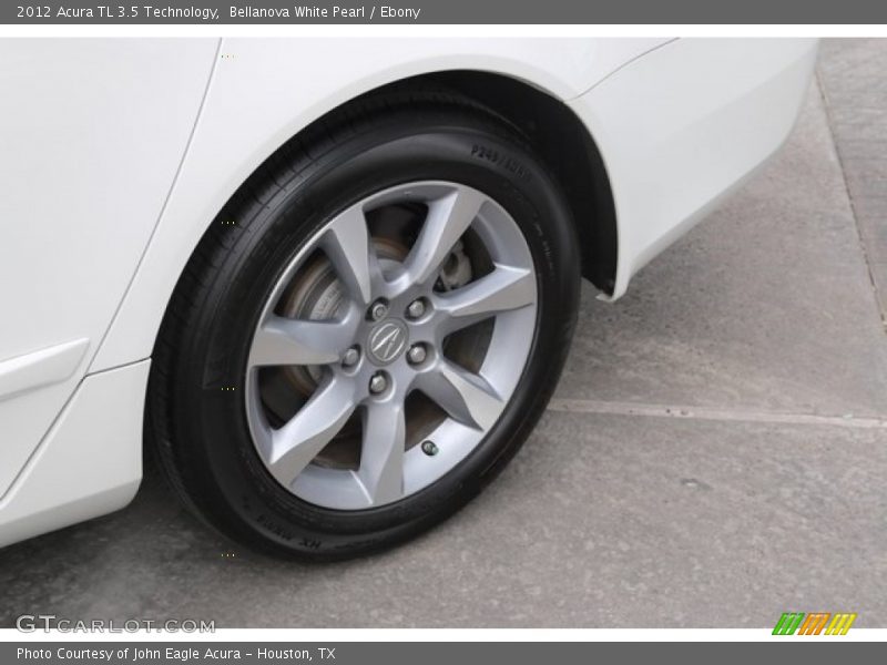 Bellanova White Pearl / Ebony 2012 Acura TL 3.5 Technology