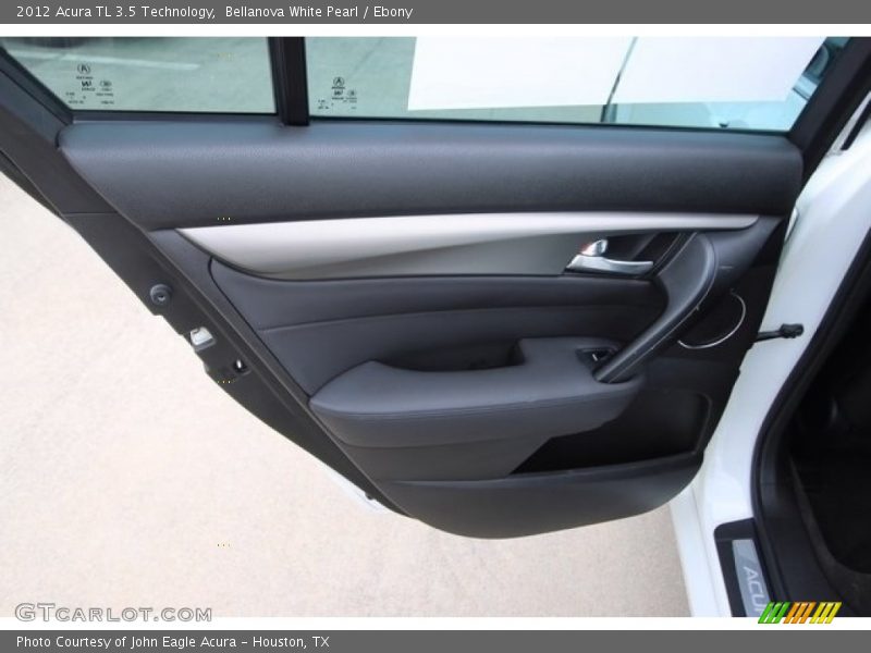 Bellanova White Pearl / Ebony 2012 Acura TL 3.5 Technology