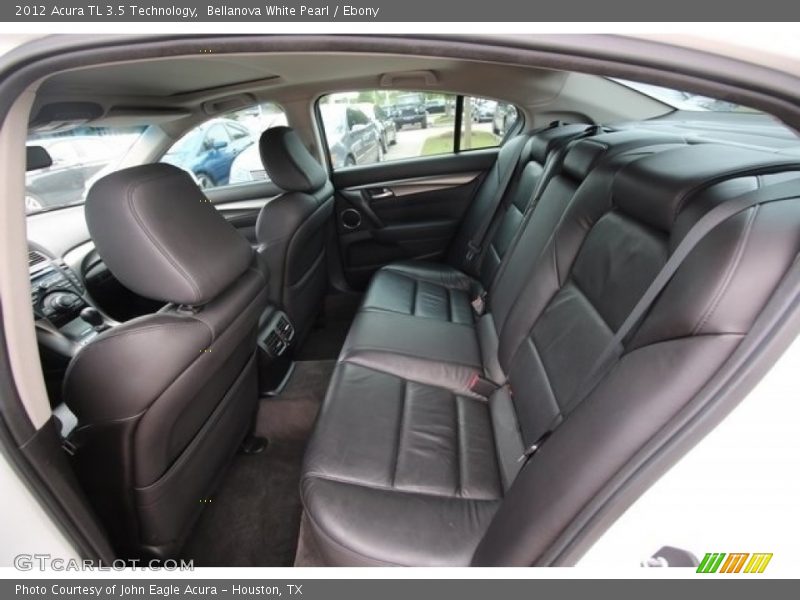 Bellanova White Pearl / Ebony 2012 Acura TL 3.5 Technology