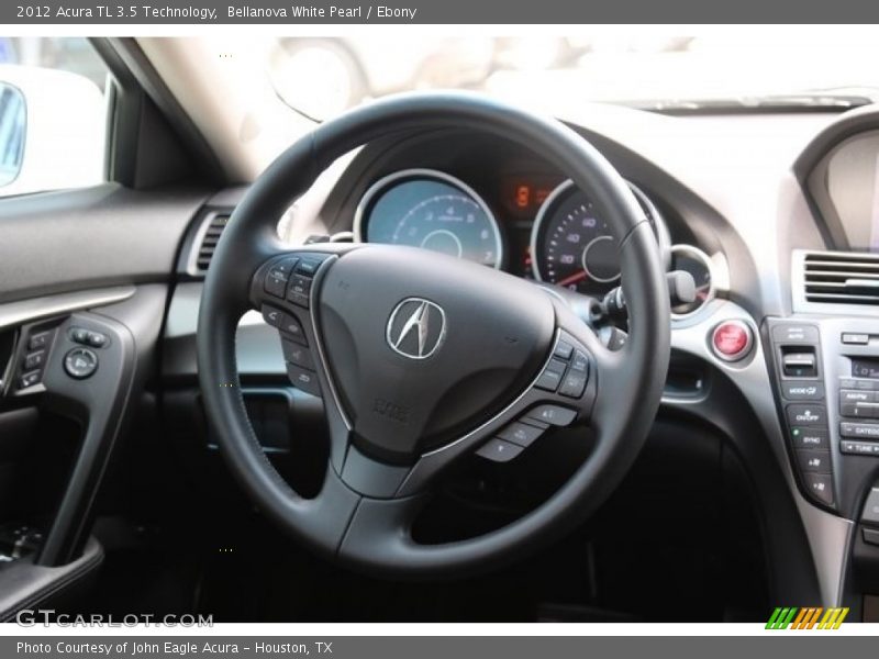 Bellanova White Pearl / Ebony 2012 Acura TL 3.5 Technology