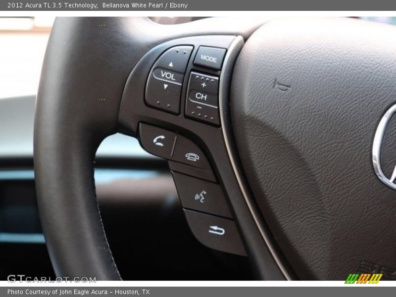 Bellanova White Pearl / Ebony 2012 Acura TL 3.5 Technology