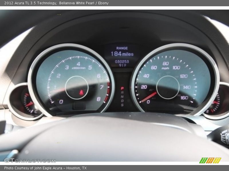 Bellanova White Pearl / Ebony 2012 Acura TL 3.5 Technology