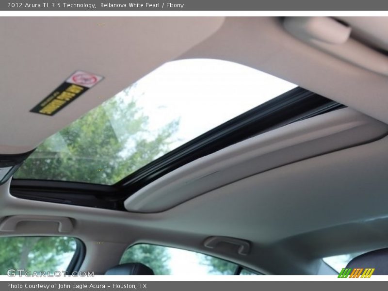 Bellanova White Pearl / Ebony 2012 Acura TL 3.5 Technology
