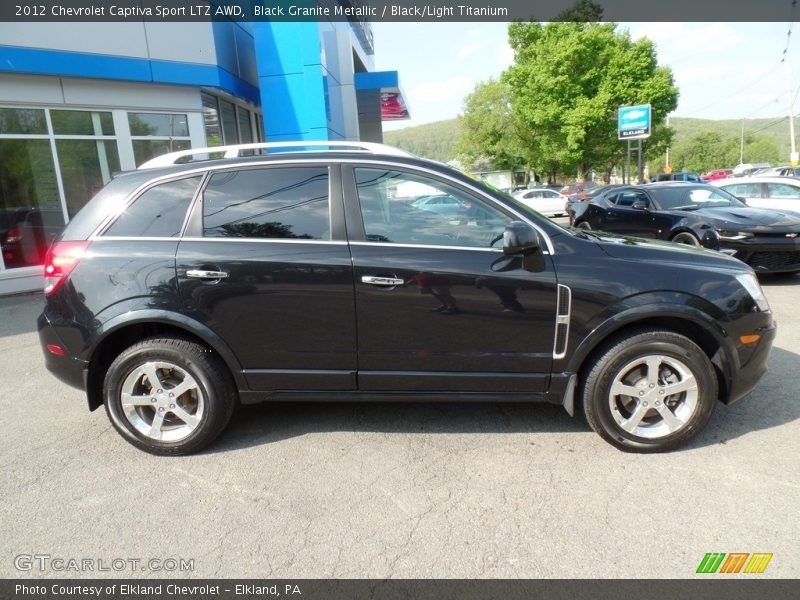 Black Granite Metallic / Black/Light Titanium 2012 Chevrolet Captiva Sport LTZ AWD