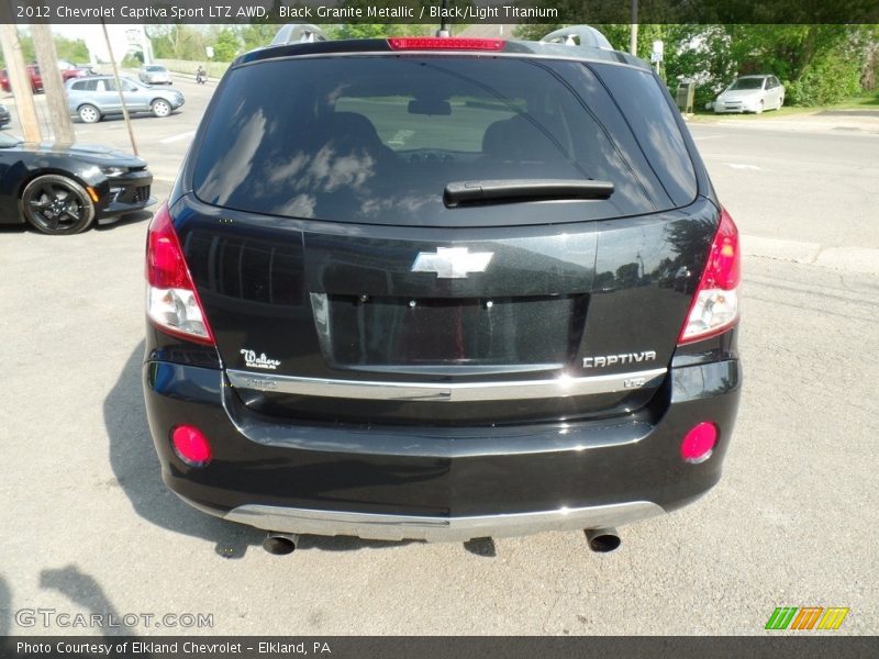 Black Granite Metallic / Black/Light Titanium 2012 Chevrolet Captiva Sport LTZ AWD