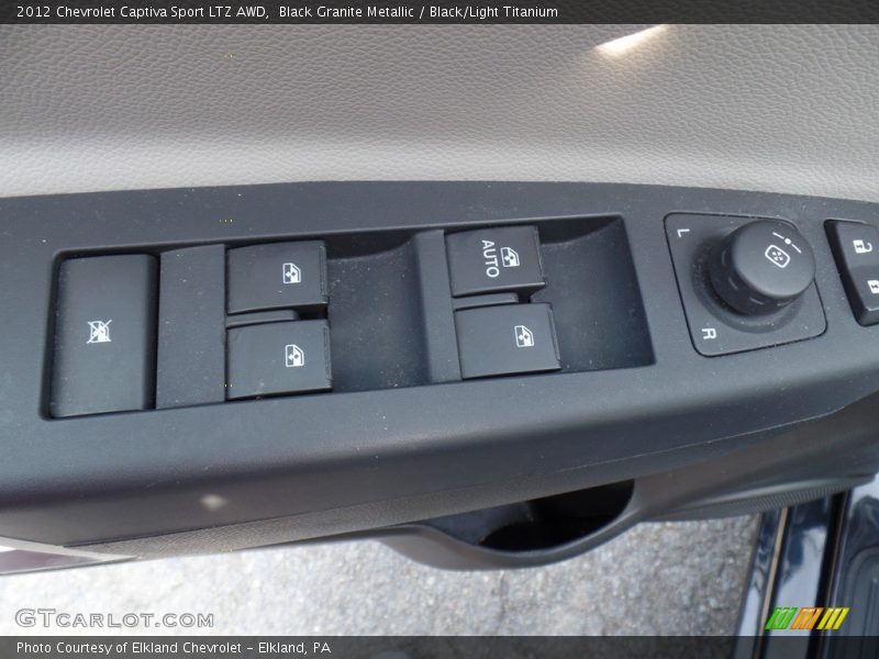 Black Granite Metallic / Black/Light Titanium 2012 Chevrolet Captiva Sport LTZ AWD
