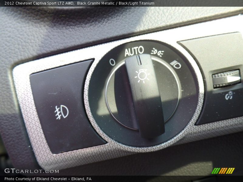 Black Granite Metallic / Black/Light Titanium 2012 Chevrolet Captiva Sport LTZ AWD