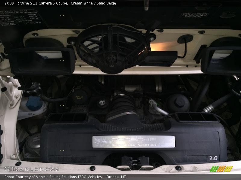  2009 911 Carrera S Coupe Engine - 3.8 Liter DOHC 24V VarioCam DFI Flat 6 Cylinder