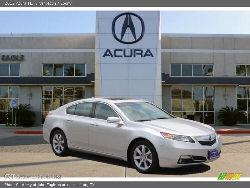 Silver Moon / Ebony 2013 Acura TL