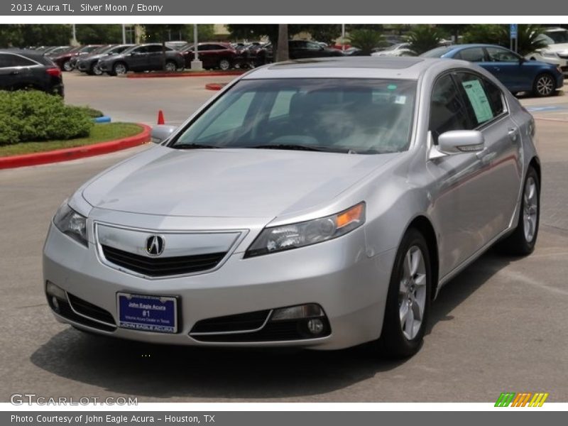 Silver Moon / Ebony 2013 Acura TL