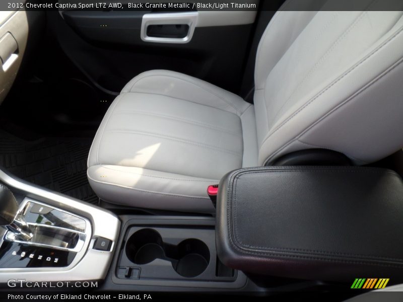 Black Granite Metallic / Black/Light Titanium 2012 Chevrolet Captiva Sport LTZ AWD